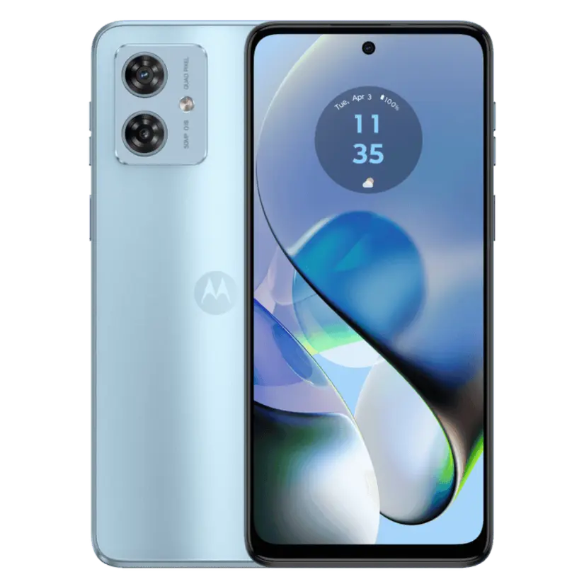 El Motorola Moto G54 con un diseño atractivo en la gama media. Foto: Cortesía