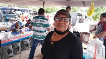 Con platillos mexicanos Doña Tiana es la estrella del sabor en el tianguis de Villa Juárez