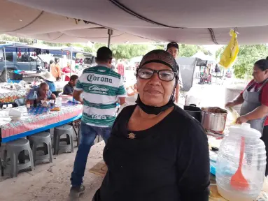 Con platillos mexicanos Doña Tiana es la estrella del sabor en el tianguis de Villa Juárez