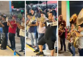 Músicos de Culiacán se unen y le cantan a la Virgen en la Lomita para pedir paz (VIDEO)