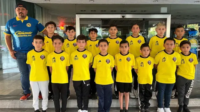 Los niños de la Academia de Fútbol Alturas FC han dado un paso muy importante. Ahora son el Nido Águila Culiacán. Un logro muy importante en el ámbito deportivo. Foto: Cortesía.