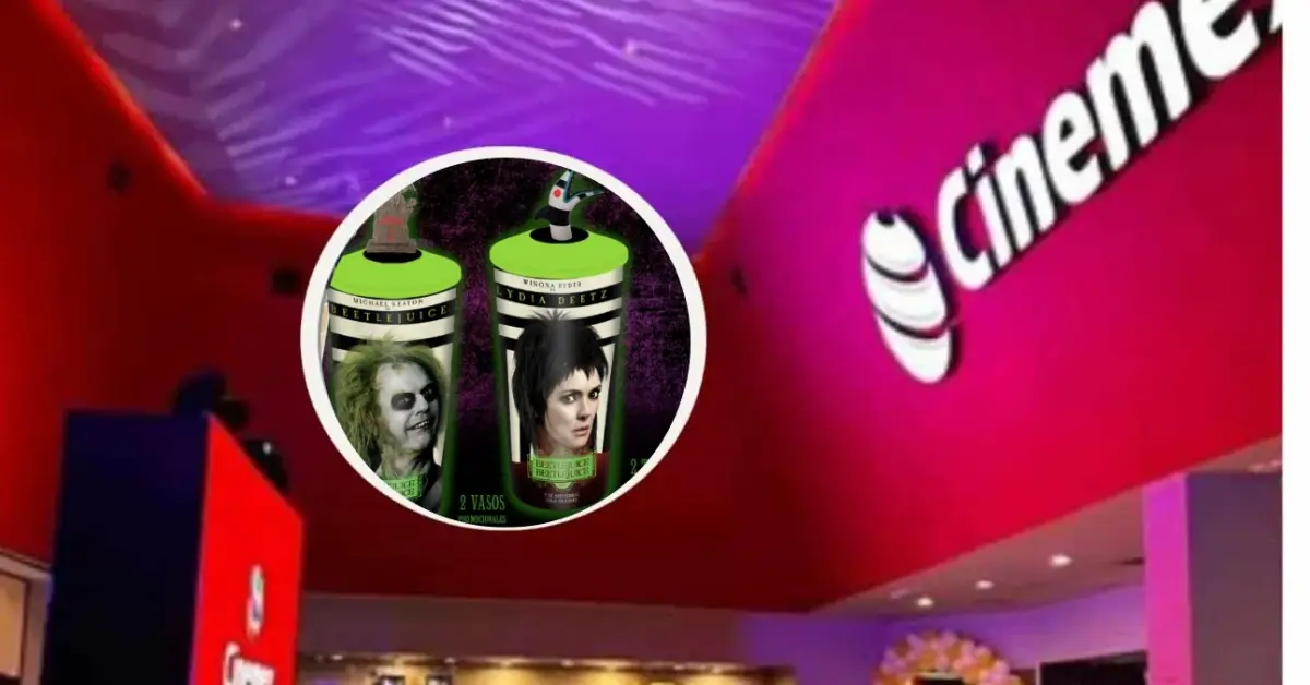 Cinemex: ¿cuánto cuestan los vasos coleccionables de Beetlejuice?