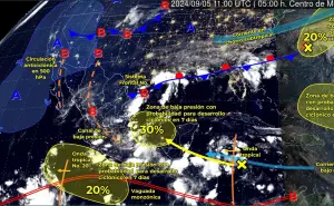 Clima en Sinaloa, habrá lluvias fuertes en municipios del centro y norte del estado