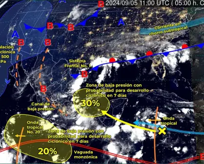 Clima en Sinaloa, habrá lluvias fuertes en municipios del centro y norte del estado