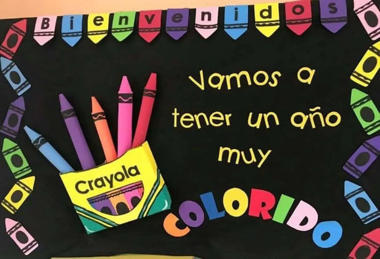 Diseños para el periódico mural para este regreso a clases 2024-2025. Foto: Pinterest