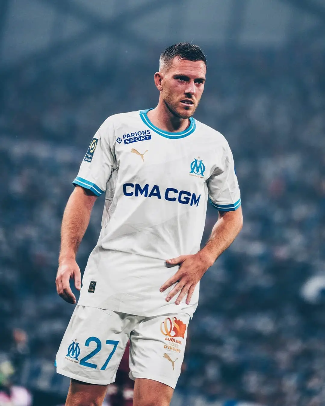 Jordan Vertout | Imagen: @OM_Officiel