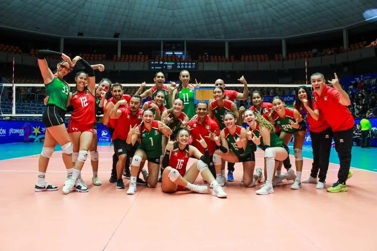 Selección mexicana de Voleibol de sala | Imagen: @FMVBvoleibol