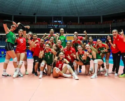 México clasifica al Mundial Femenil de Voleibol de Sala Tailandia 2025