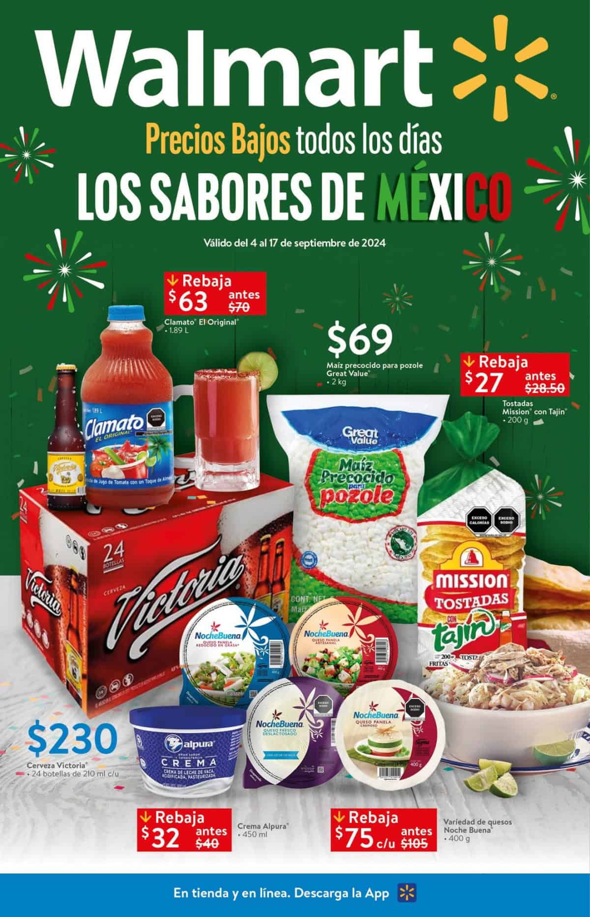 Las mejores ofertas de Walmart para las fiestas patrias