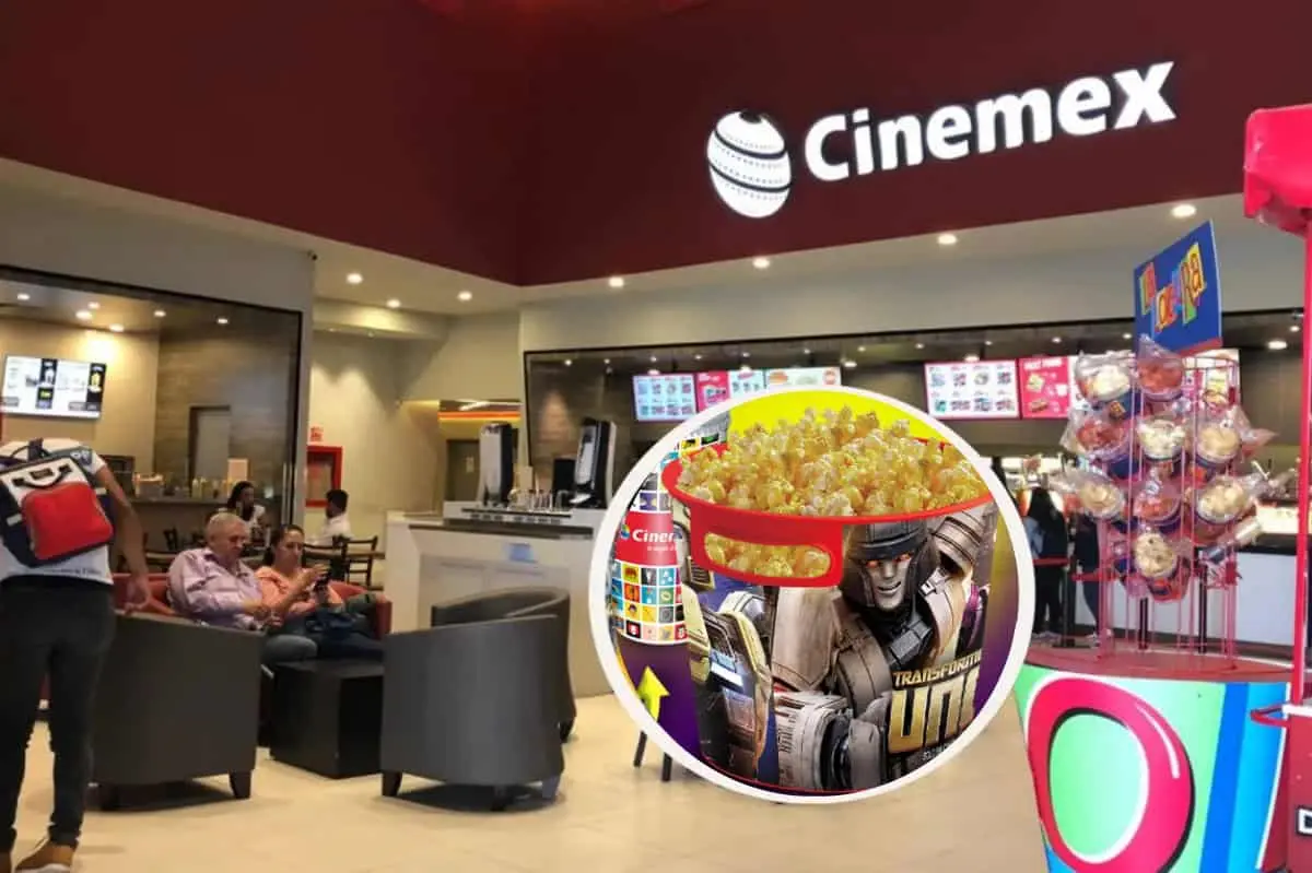 No te quedes sin tu palomera exclusiva de Transformers Uno en Cinemex.