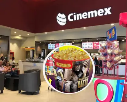 ¿Cuánto cuesta el combo con la palomera de Transformers Uno en Cinemex?