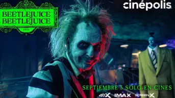 Cinépolis: ¿cuánto cuesta ver Beetlejuice 2 con combos?