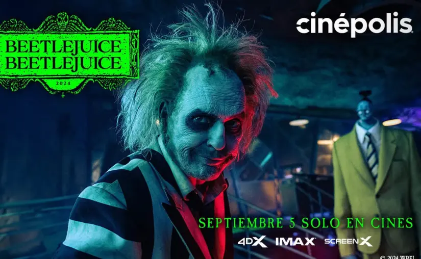 Cómo conseguir un refresco gratis con Beetlejuice en Cinépolis