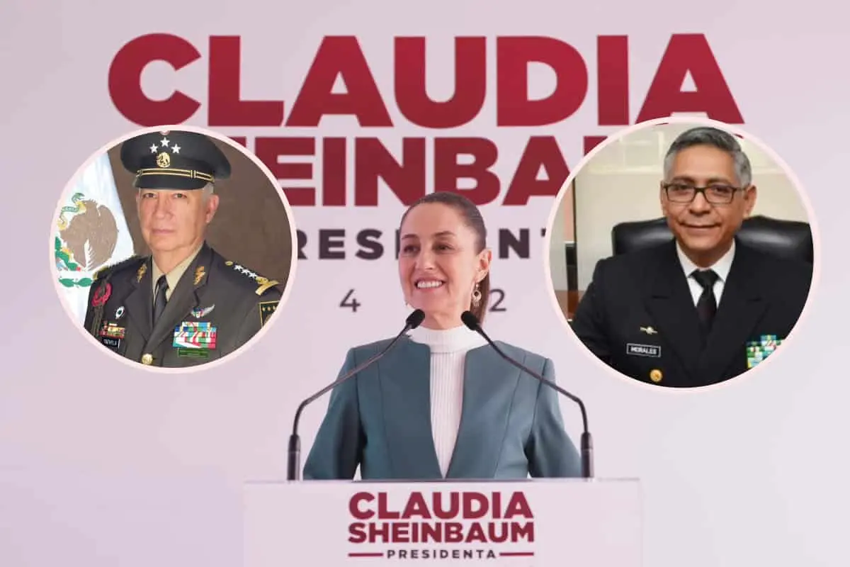 Gabinete de Claudia Sheinbaum: ¿quiénes son los próximos titulares de Sedena y Marina?