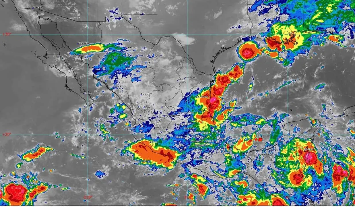 Clima en Sinaloa: Lloverá ligero este 6 de septiembre en algunos municipios del estado.