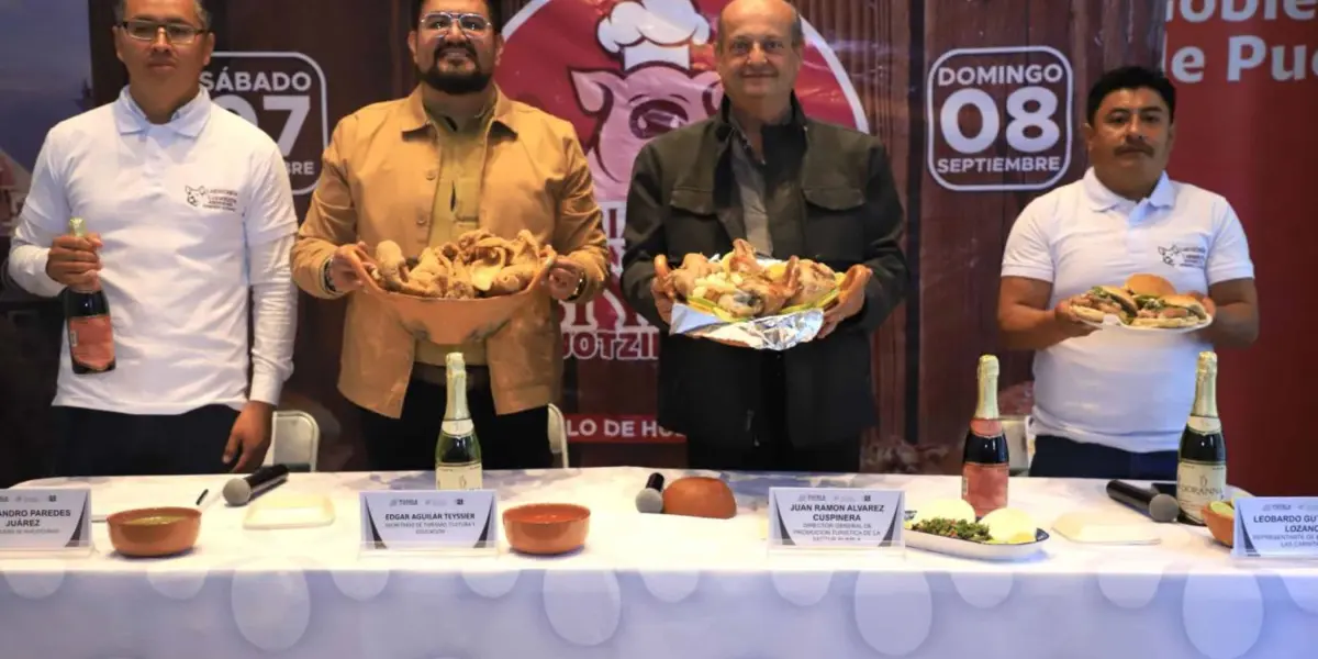 Invitan a la Feria de las Carnitas 2024 de Huejotzingo, Puebla. Foto: Cortesía