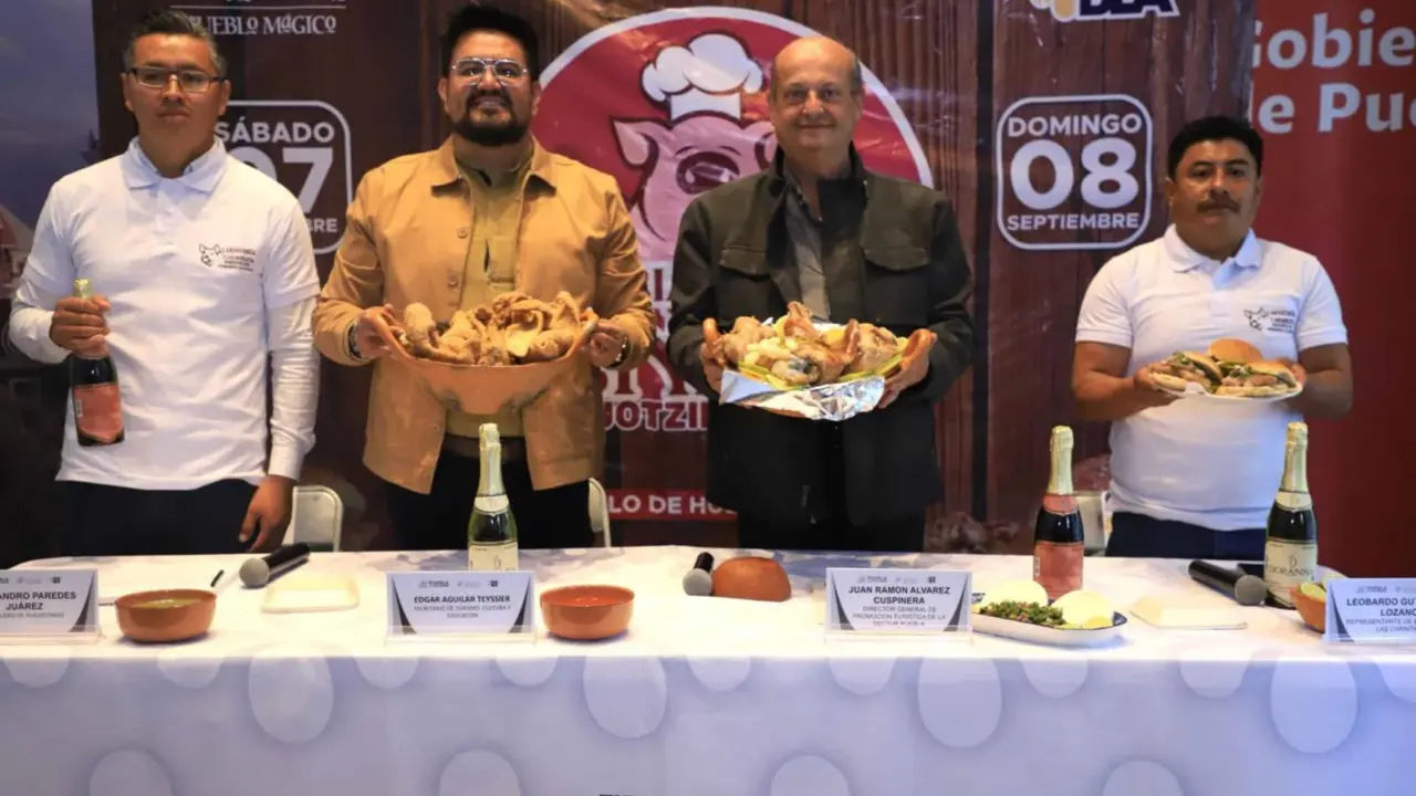 Invitan a la Feria de las Carnitas 2024 de Huejotzingo, Puebla. Foto: Cortesía