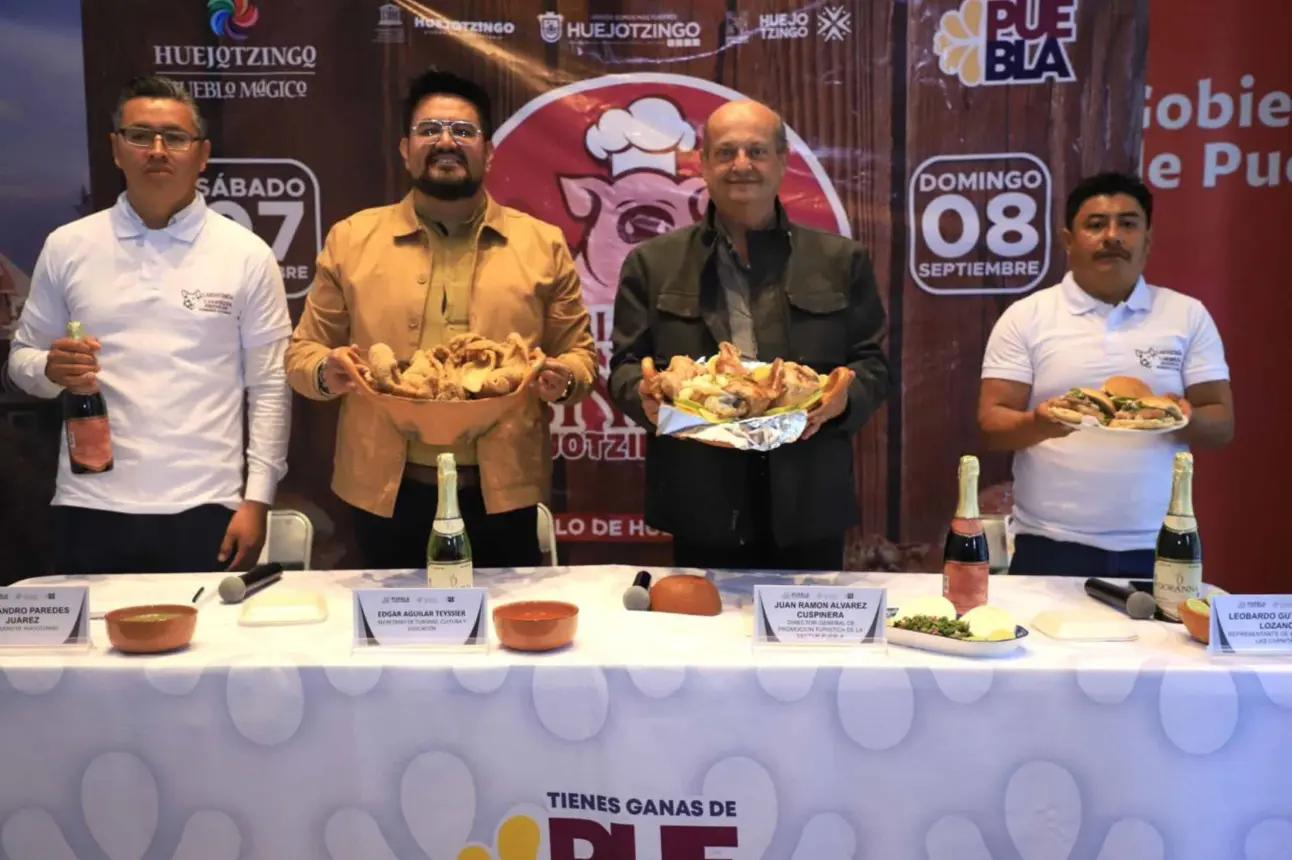 Invitan a la Feria de las Carnitas 2024 de Huejotzingo, Puebla. Foto: Cortesía