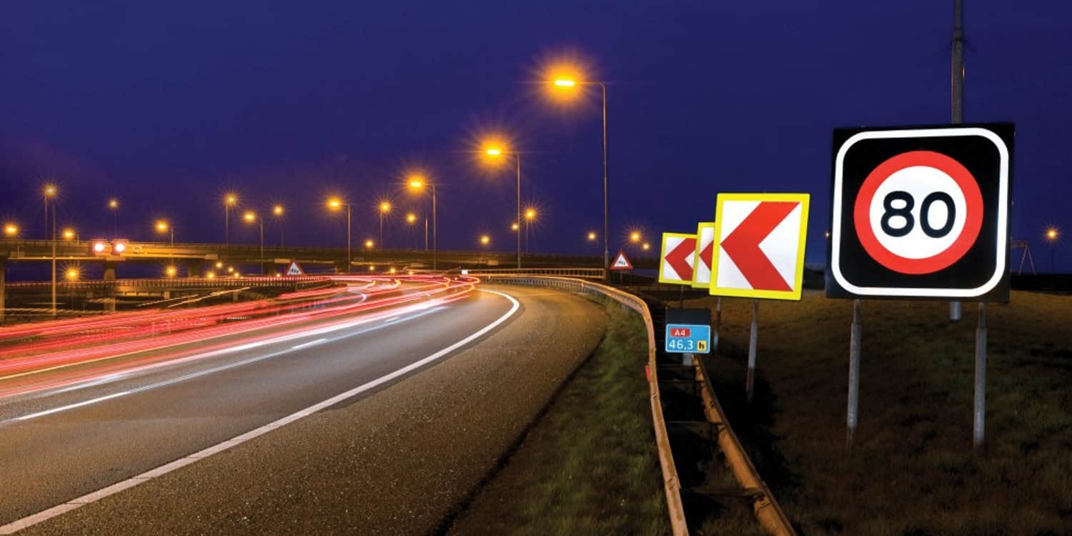 Iluminación para la seguridad vial