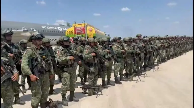 200 elementos de las Fuerzas Especiales del ejército ya se encontraban operando en Culiacán. Foto oficial