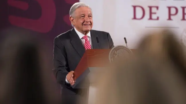 Andrés Manuel López Obrador, presidente de México.