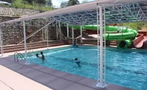 Así luce el Balneario de Huápoca, en Madera, Chihuahua, tras ser reinaugurado