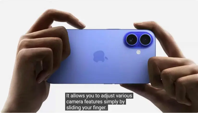 El iPhone 16 entre sus características nuevas incluye el botón de captura. Foto: Captura de pantalla