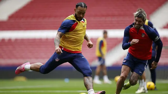 Depay con el Atlético |Imagen: @Memphis