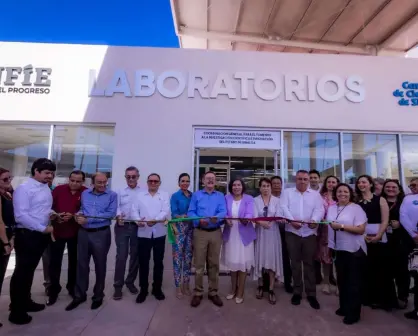 Inaugura Rocha Moya nuevos laboratorios del Centro de Ciencias de Sinaloa y oficinas de Cobaes