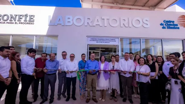 Nuevos laboratorios del Centro de Ciencias de Sinaloa CONFIE.