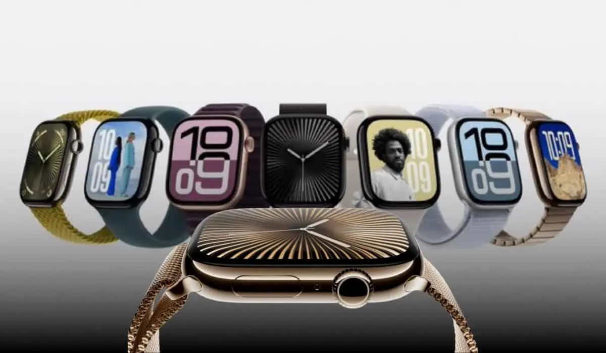 El Apple Watch Series 10 salió con acabado de aluminio y titanio. Foto: Cortesía