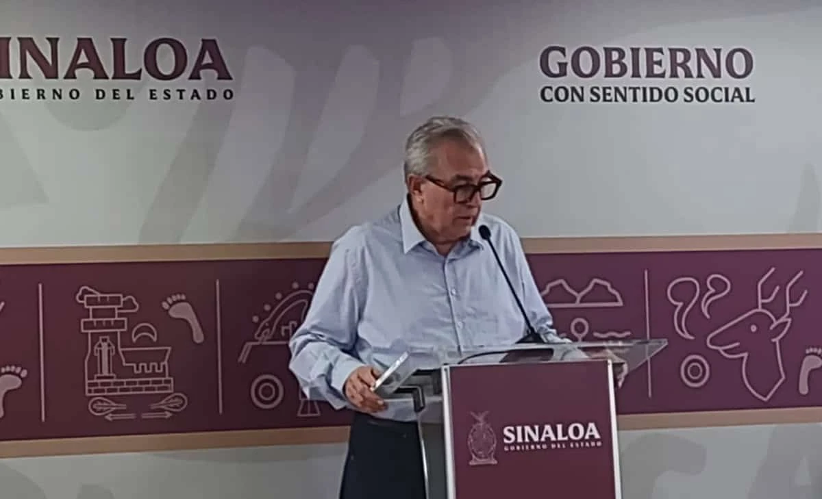 Rubén Rocha, gobernador de Sinaloa.