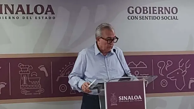 Rubén Rocha, gobernador de Sinaloa.