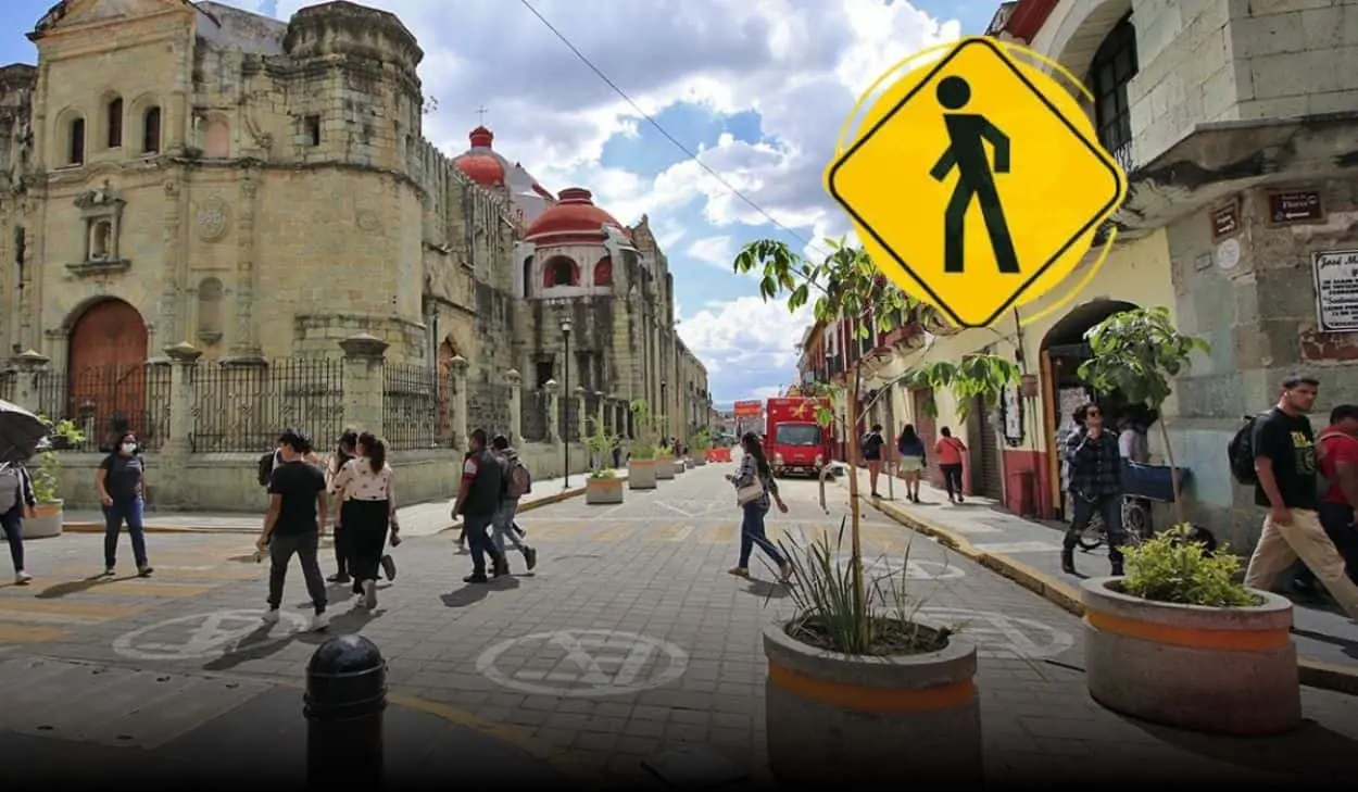 Calles peatonales, nuevo concepto de movilidad urbana, ya en México.