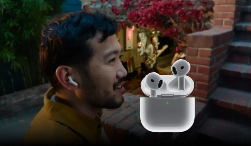 Los nuevos Airpods 4 incluyen cancelación de ruido. Foto: Cortesía