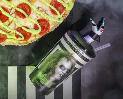 Dominos Pizza: ¿cómo conseguir los vasos coleccionables de Beetlejuice?