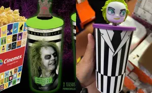 Cinépolis vs Cinemex: ¿dónde venden los vasos de Beetlejuice más baratos?