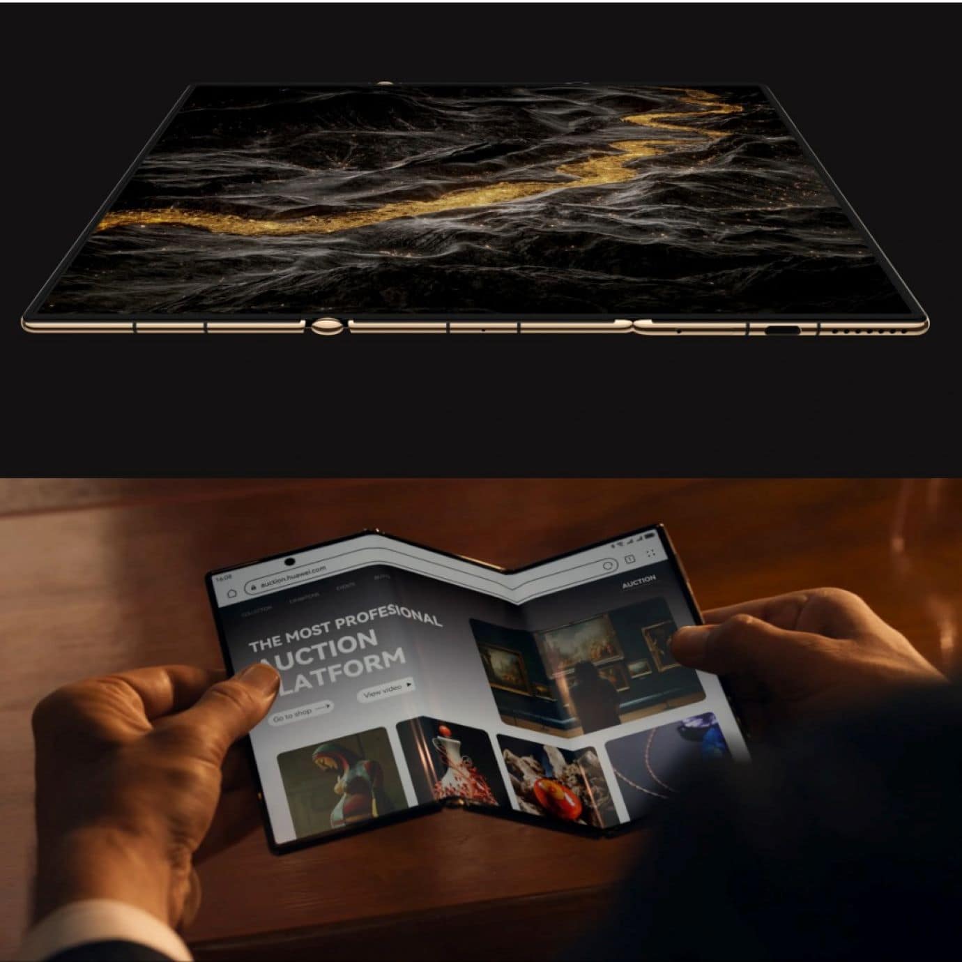 Huawei Mate XT con diseño estilo tablet acaba de ser presentado. Foto: Cortesía