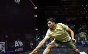 El mexicano Leonel Cárdenas es top 20 mundial de de Squash