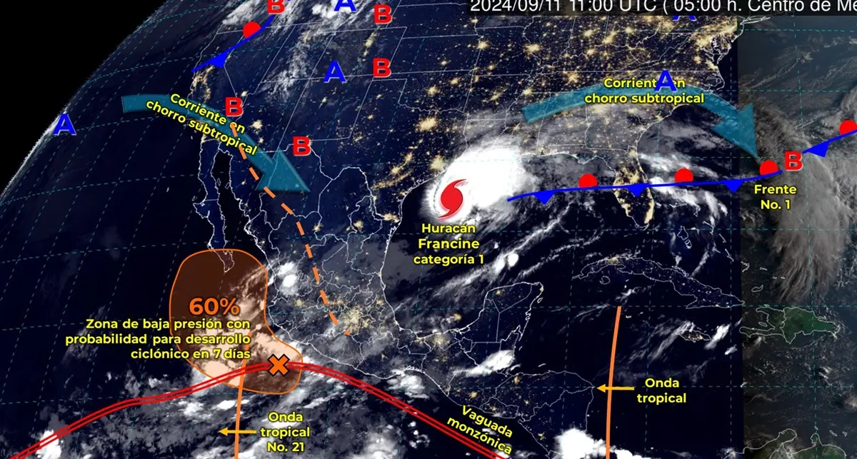 Clima en Sinaloa: Entérate en que municipios de Sinaloa habrá lluvias este miércoles 11 de septiembre.