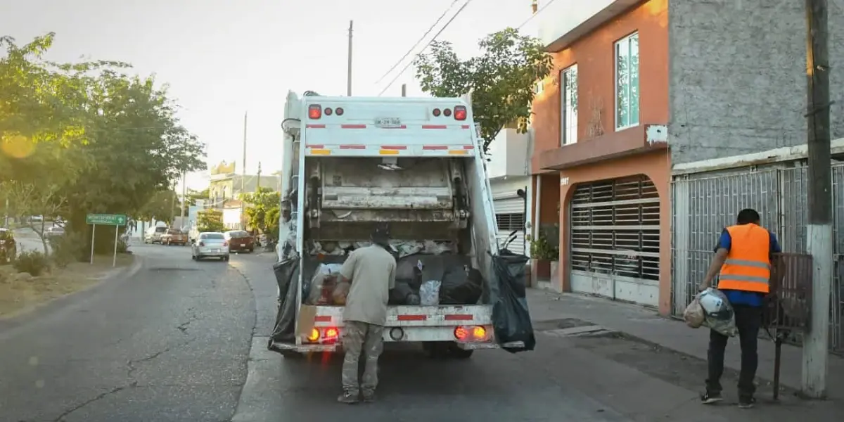 Se reanuda servicio de recolección de basura en Culiacán.