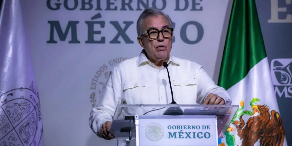 Rubén Rocha Moya, gobernador de Sinaloa.