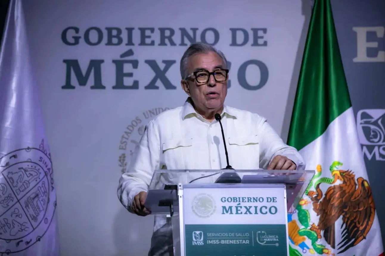 Rubén Rocha Moya, gobernador de Sinaloa.