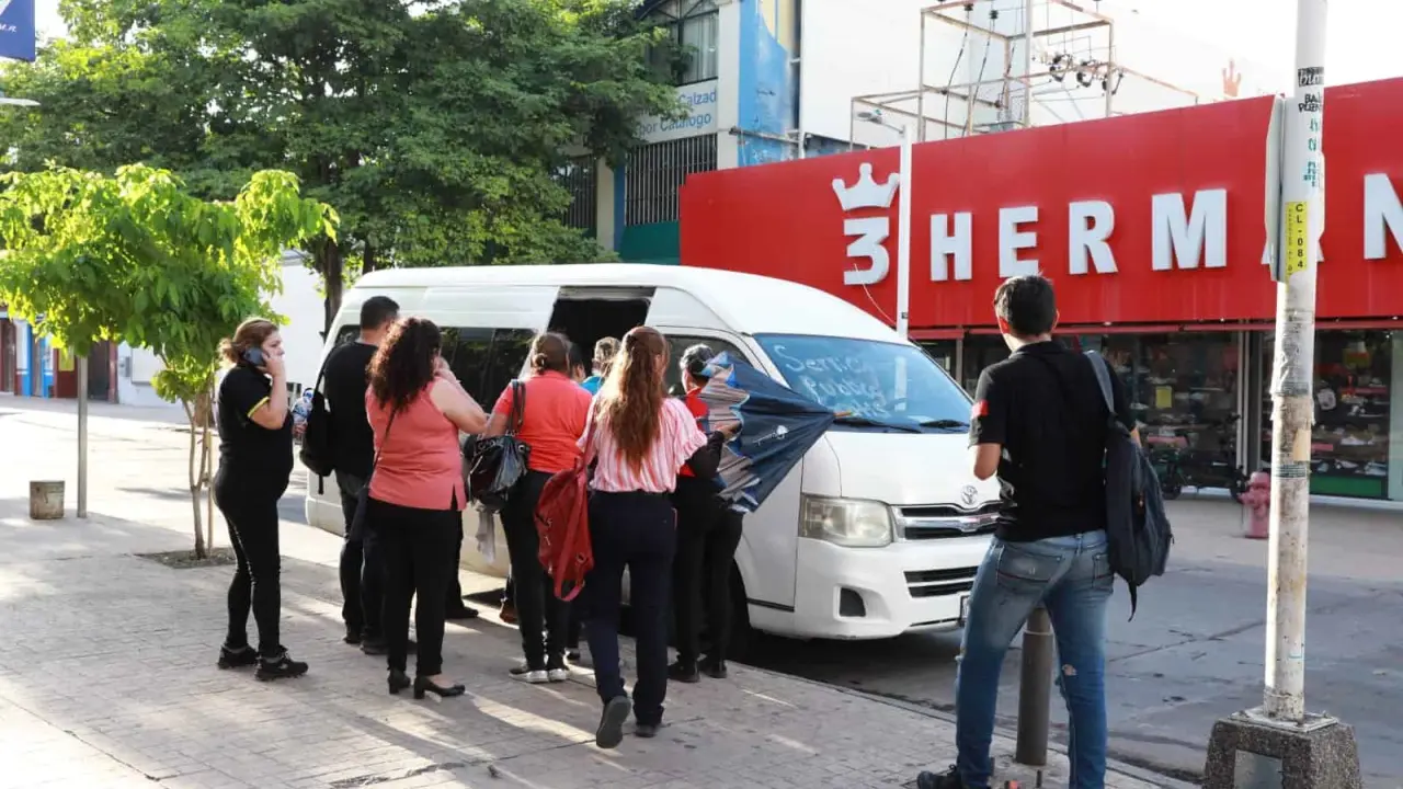 Sí hay transporte urbano en Culiacán hoy jueves 12 de septiembre.