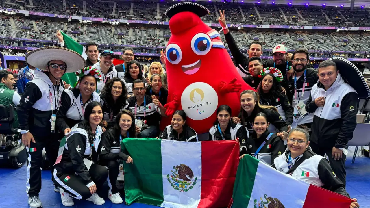 Delegación paralímpica mexicana | Imagen: @COPAME