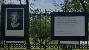 Homenaje fotográfico a Elena Poniatowska en Chapultepec