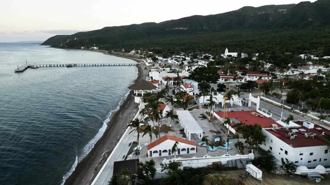 Imagen panorámica de las Islas Marías.