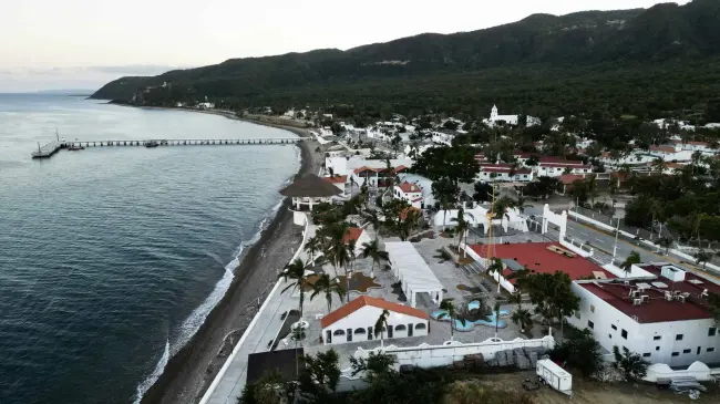 Imagen panorámica de las Islas Marías.