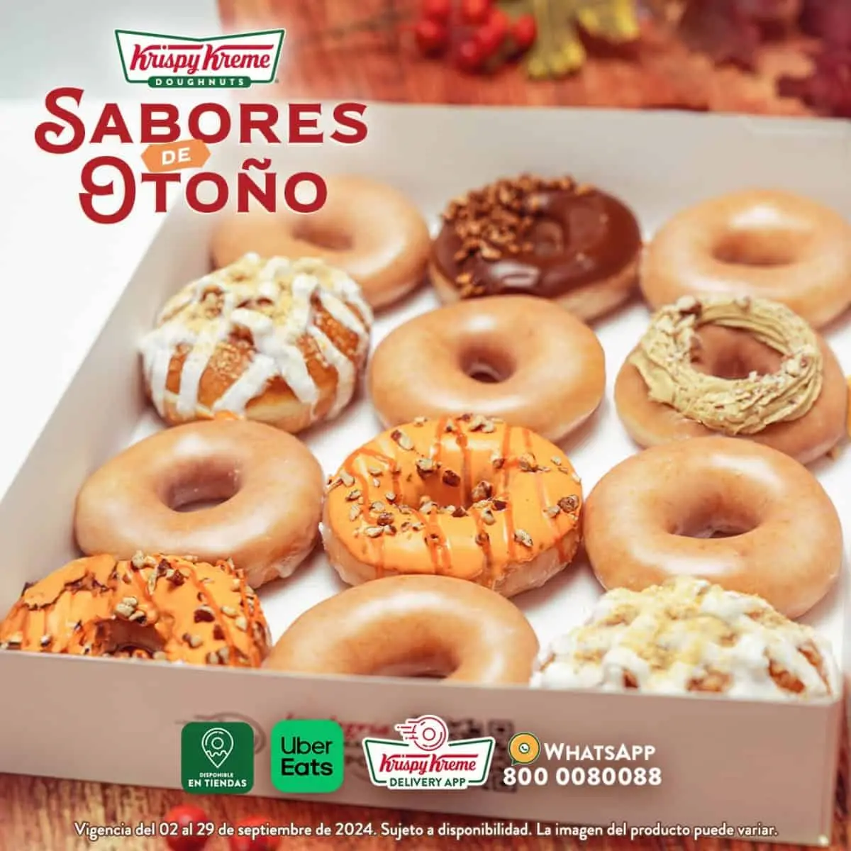 Krispy Kreme tendrá promoción de donas el 15 y 16 de septiembre