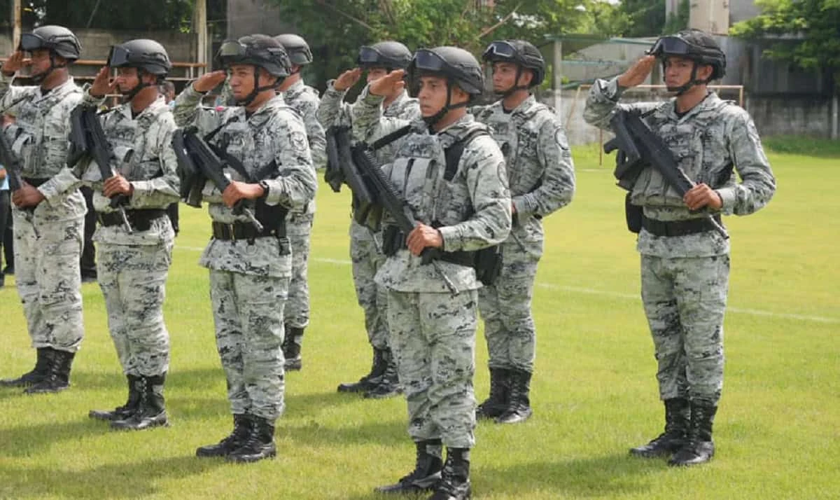 Elementos de la Guardia Nacional.